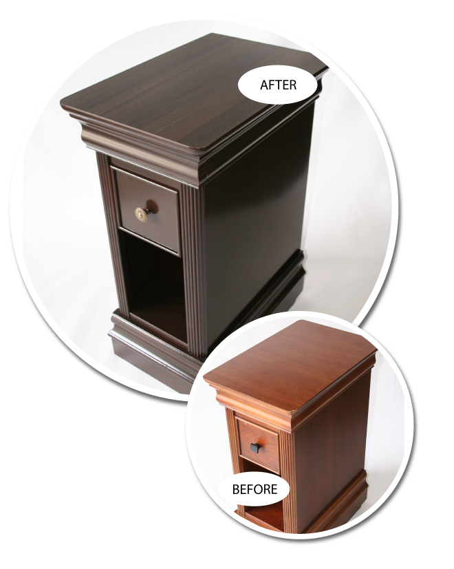 REFINISHING AND COLOR CHANGE